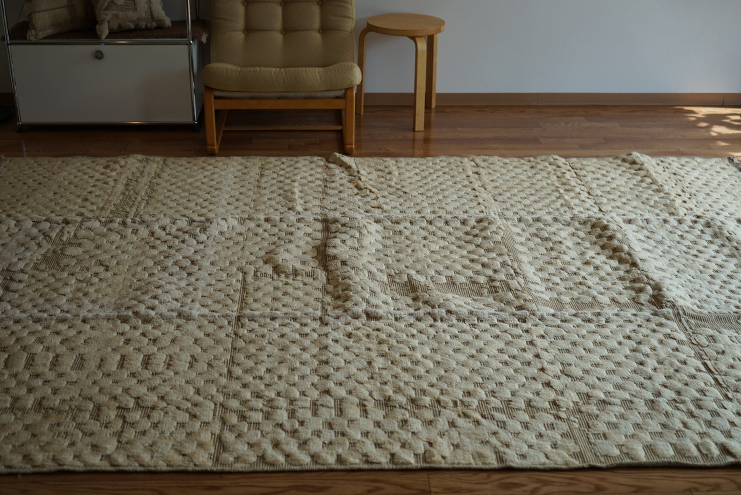 店頭販売 ORIGINAL IRAN QASHQAI KILIM LIVING MAIN SIZE " LAND " 300 × 200 cm