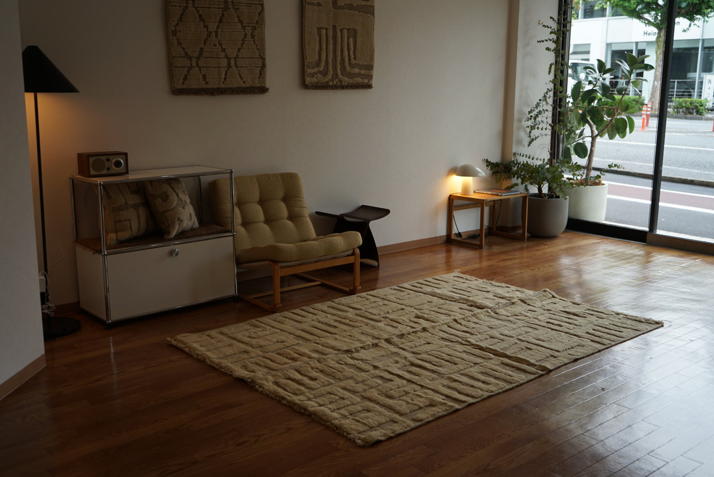 店頭販売 ORIGINAL IRAN QASHQAI KILIM LIVING SIZE " QANAT " 190 × 140 cm