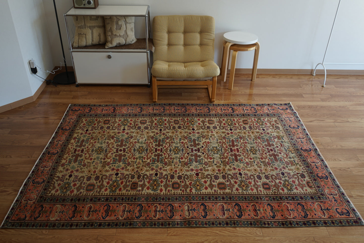 TURKEY OLD KAYSERI PINK 1950-1960年代 212 × 145 cm No.TR25190