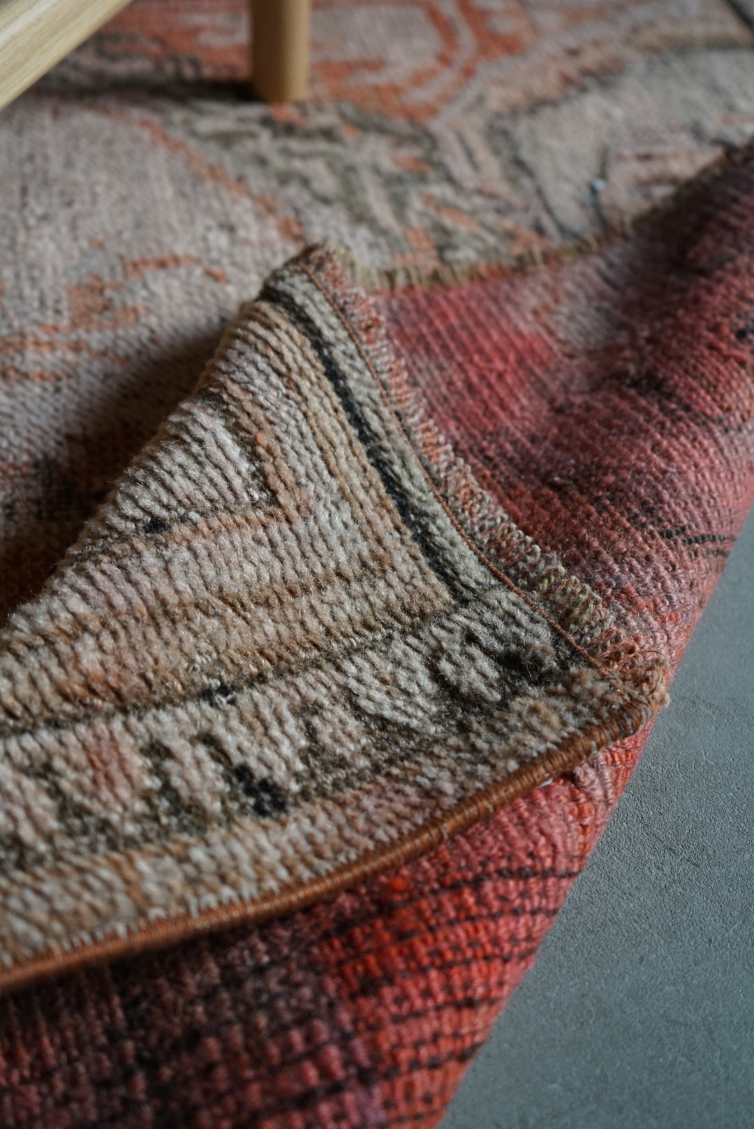 TURKEY OLD ISPARTA ROSE FLOWER 1950-1960年代 161 × 107.5 cm No.TR25129