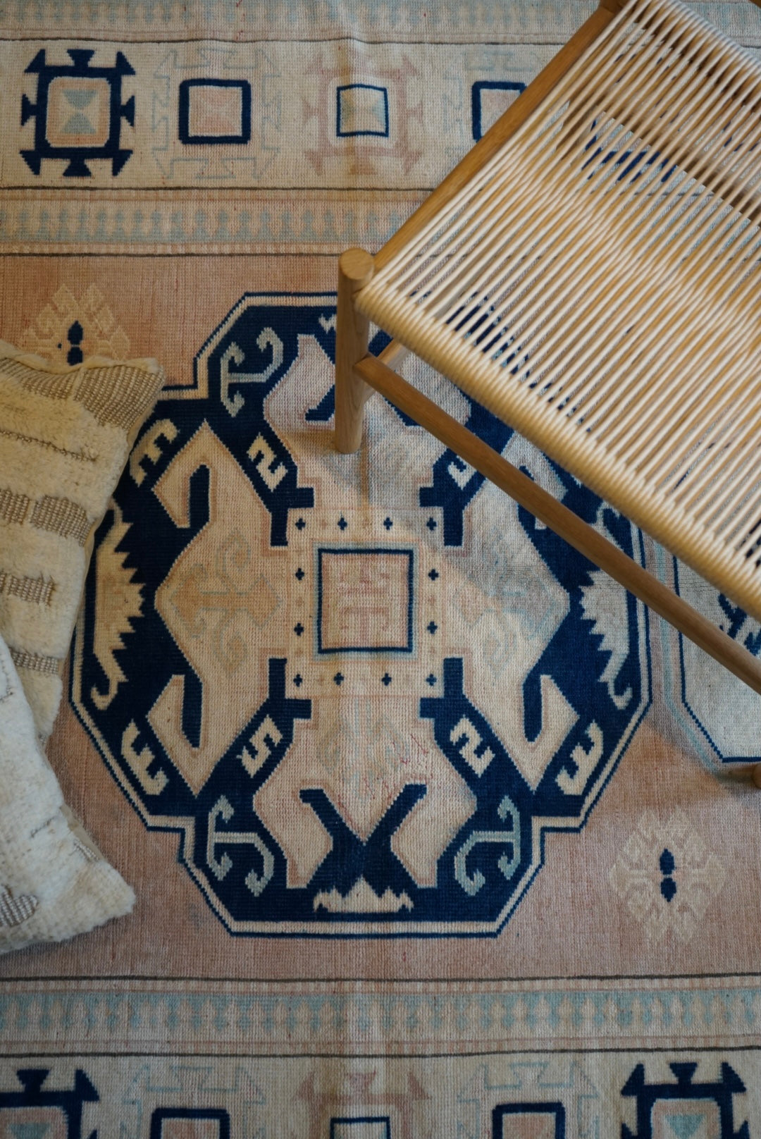 TURKEY OLD ANATORIA BEIGE 1970年代 210 × 150 cm No.TR25156