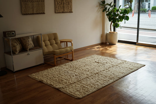 店頭販売 ORIGINAL IRAN QASHQAI KILIM LIVING SIZE " LIFE " 190 × 140 cm