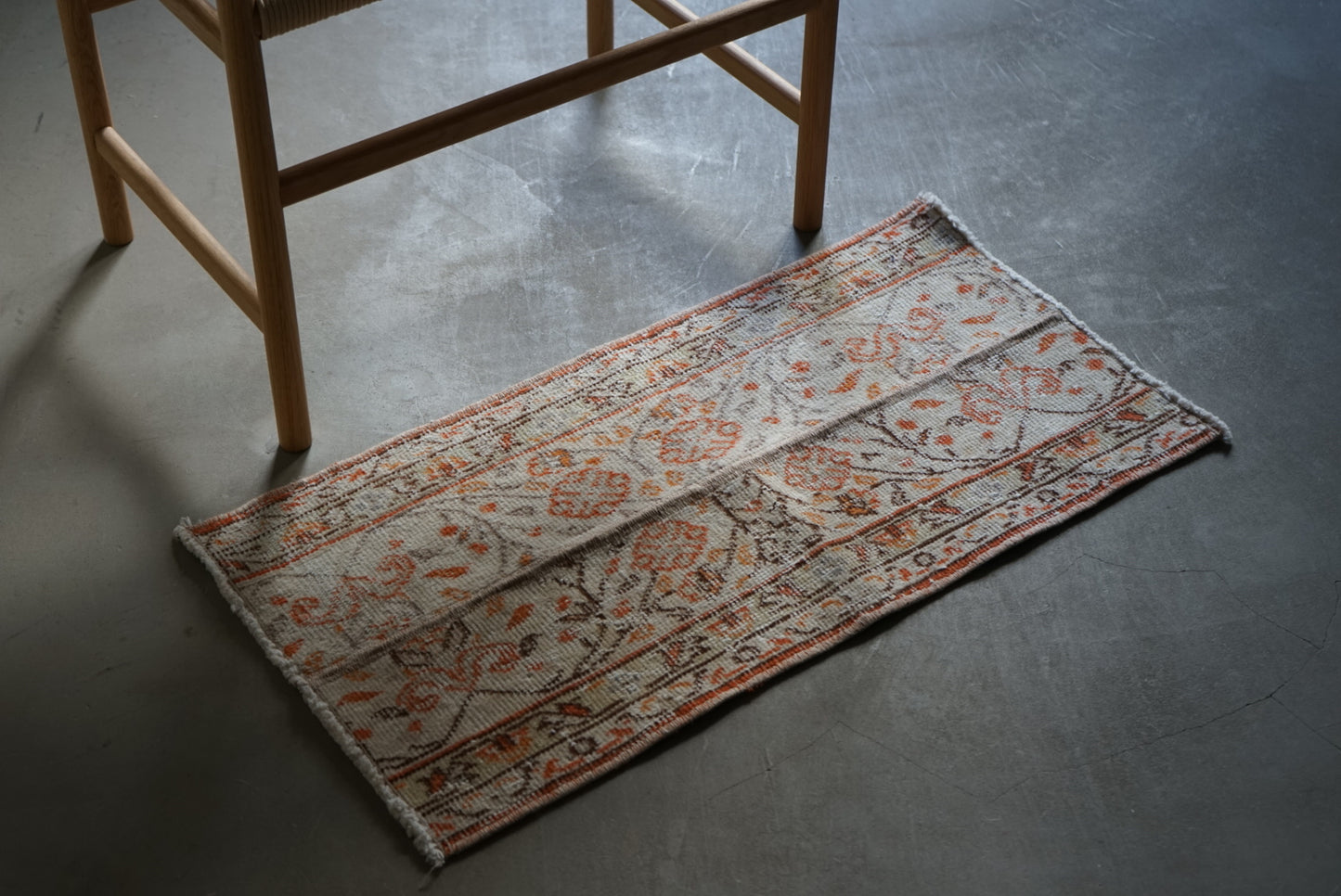 TURKEY VINTAGE SMALL RUG PATCHWORK 80 × 41 cm No.TR25163