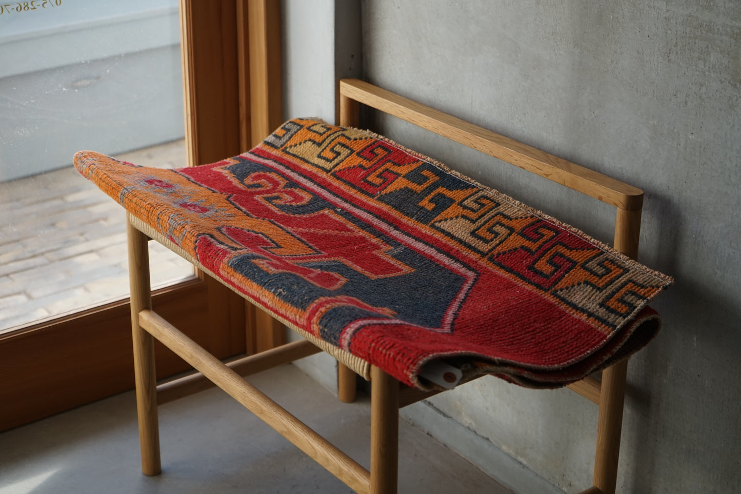 Türkiye Old Oushak Red Small Size 1970年代 120 × 75 cm No.TR25221