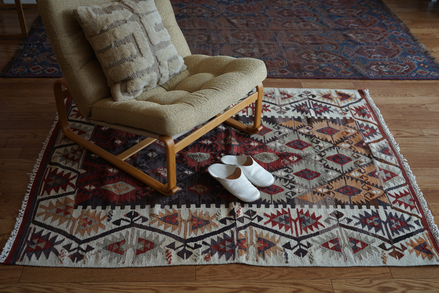 Türkiye Old Kilim 155 × 123 cm No.TR25334