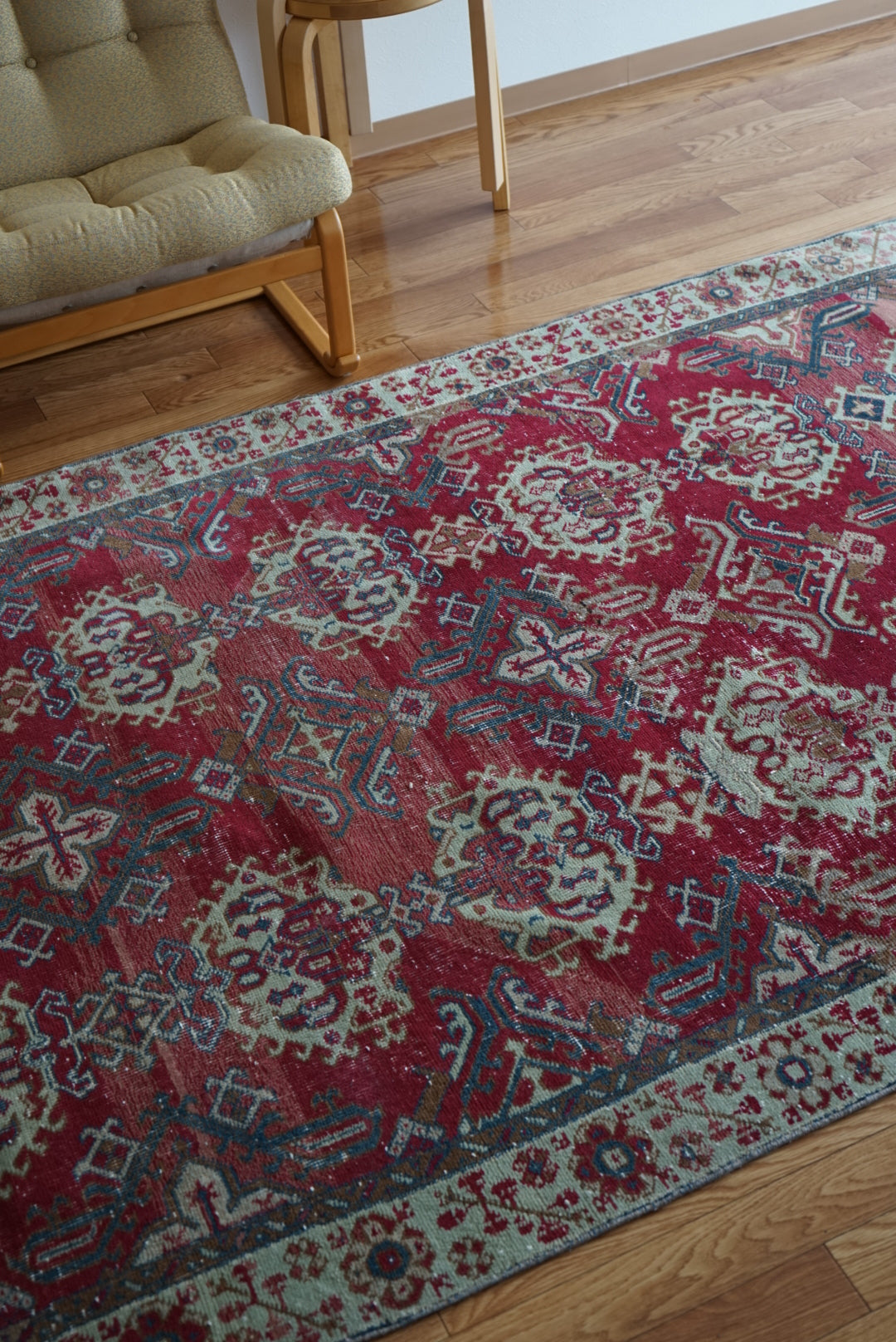Türkiye Old Isparta RosePink 1960年代 251 × 147 cm No.TR25377