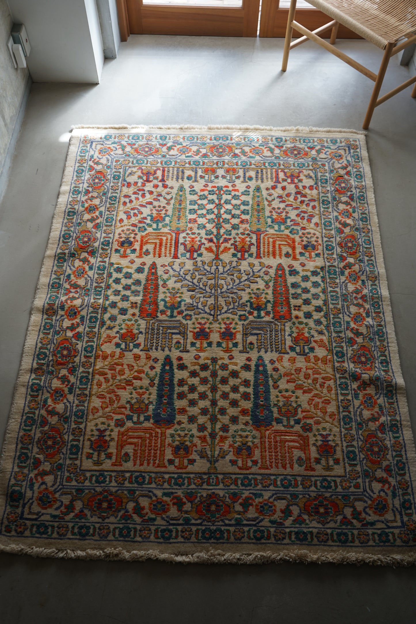 店頭販売 ÉTRETAT ORIGINAL IRAN BAKHTIARI 190 × 140 cm