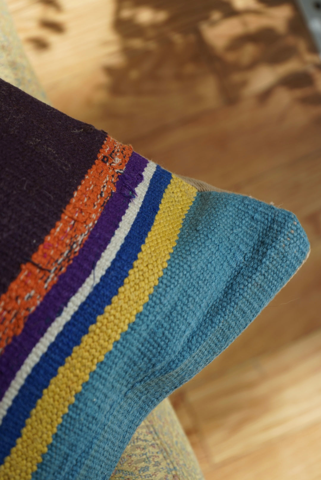 Türkiye Old Kilim Cushion Cover Mix Color 50.5 × 50.5 cm No.TR25432