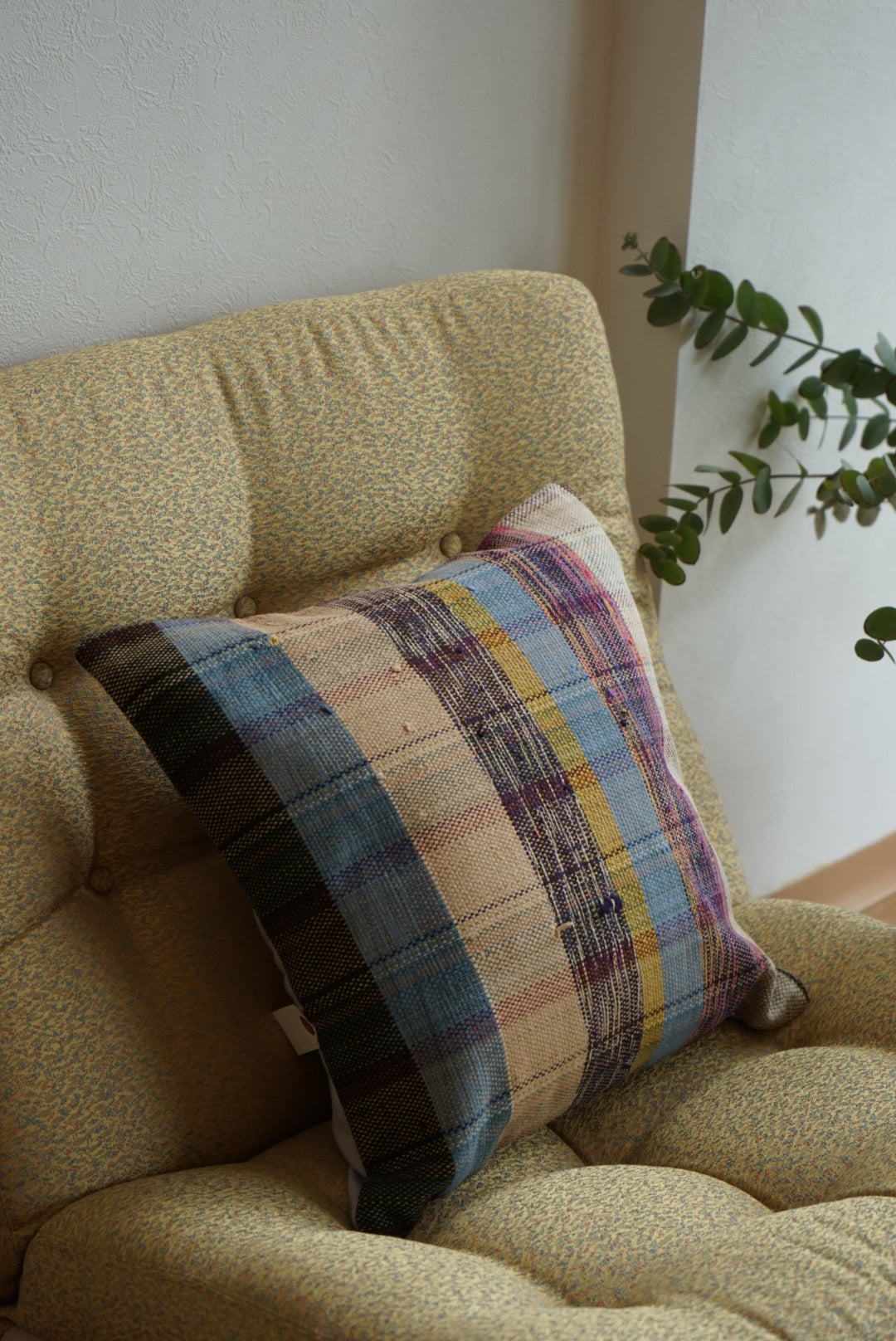 Türkiye Old Kilim Cushion Cover Mix Color 40 × 40 cm No.TR25439