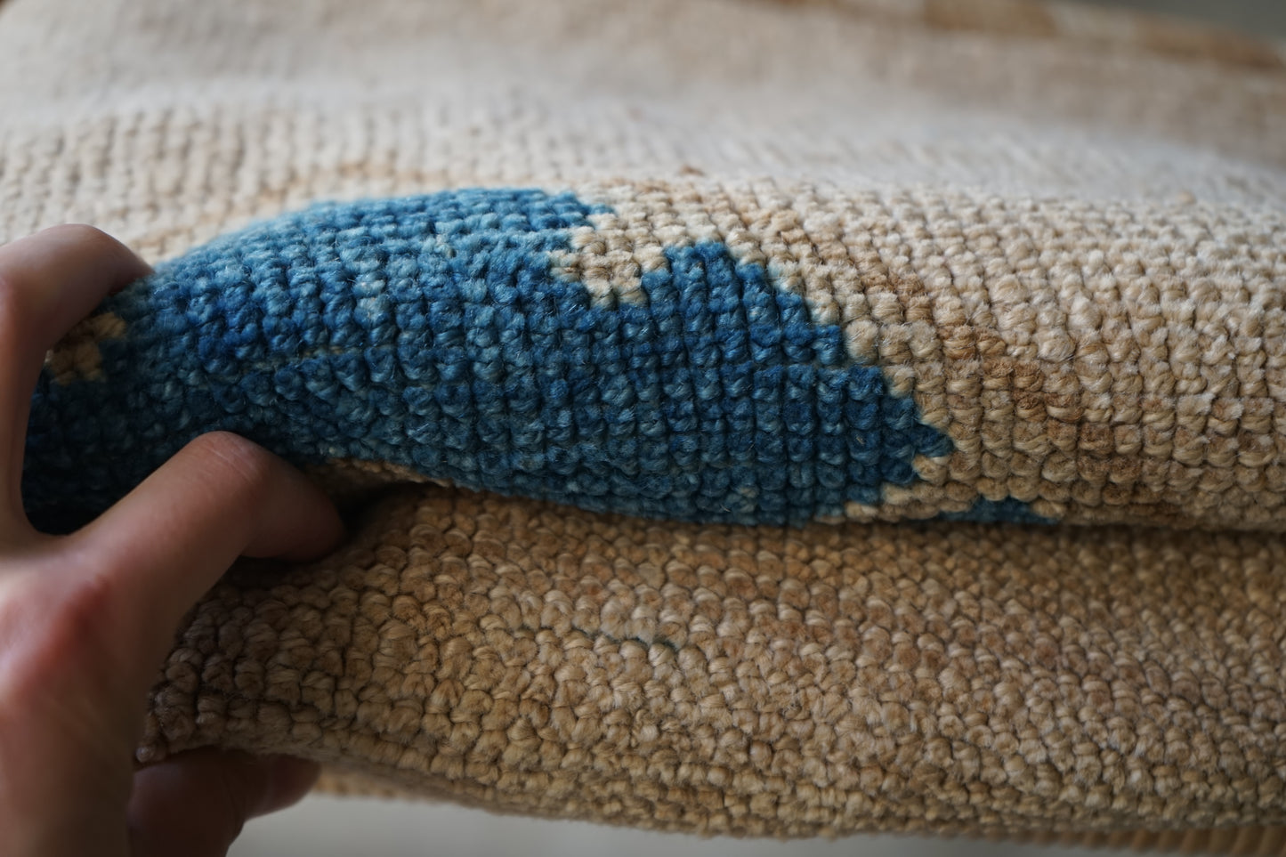 Türkiye Old Oushak Beige Runner Size 1970年代 223 × 83 cm No.TR25223