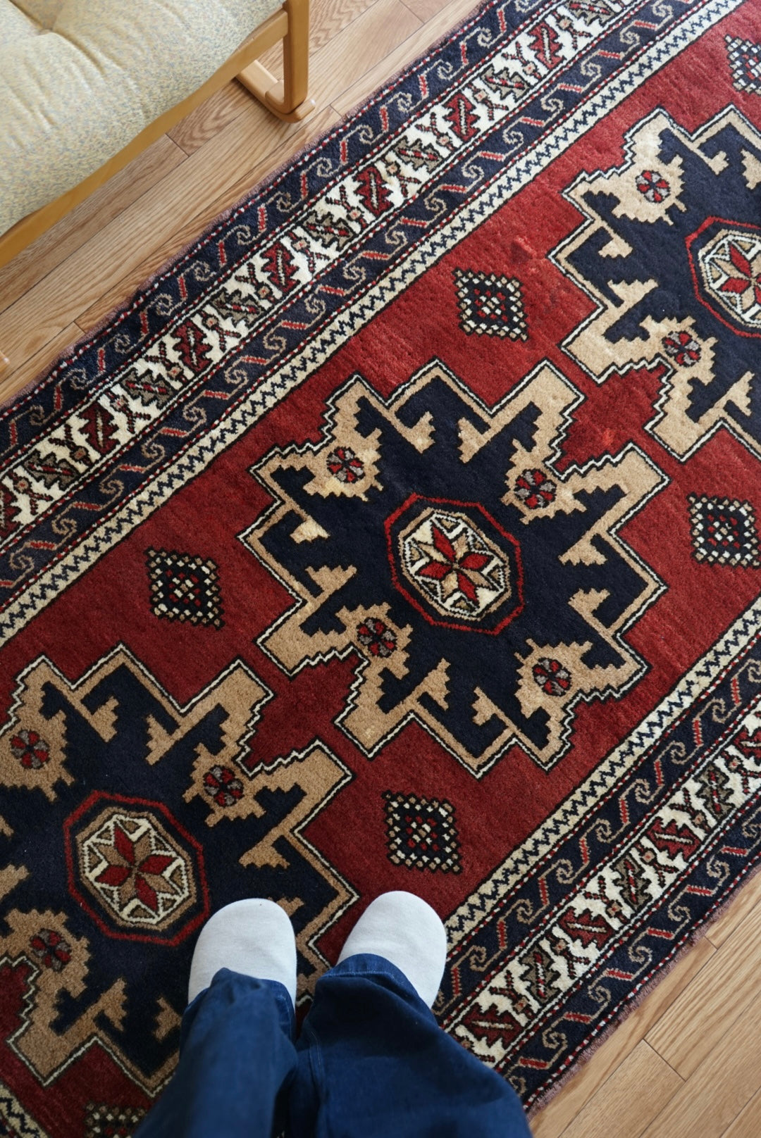 TURKEY OLD AKSARAY TASPINAR 1950-1960年代 220 × 117 cm