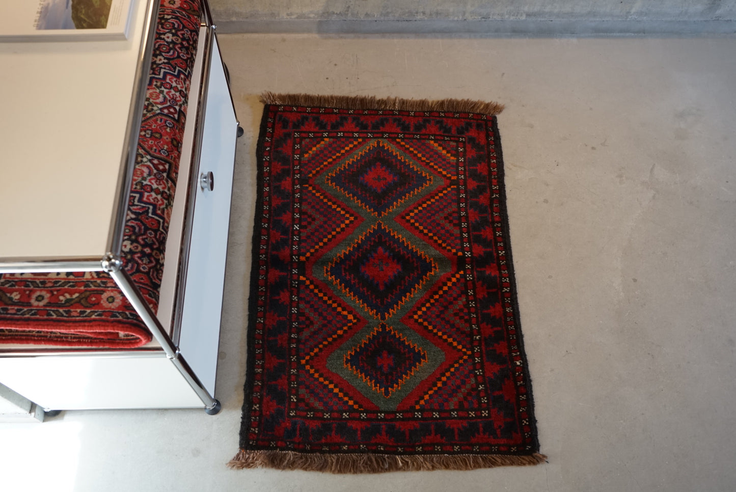 AFGHANISTAN BALUCH DOOR SIZE 1970-1980年代 93 × 64 cm