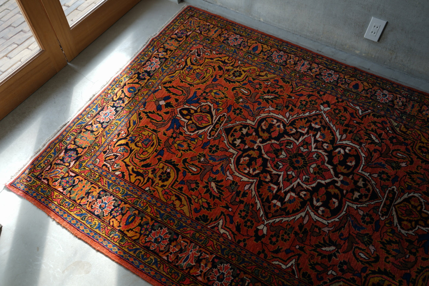 店頭販売 IRAN ANTIQUE ARMENIAN LILIAN 1820年代 208 × 146 cm