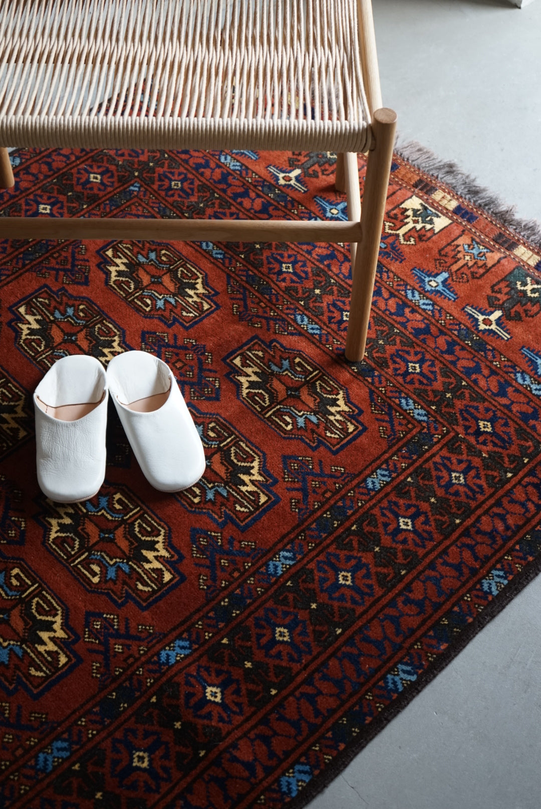 店頭販売 Türkiye Old Turkmen 1950年代 189 × 114 cm No.TR25249