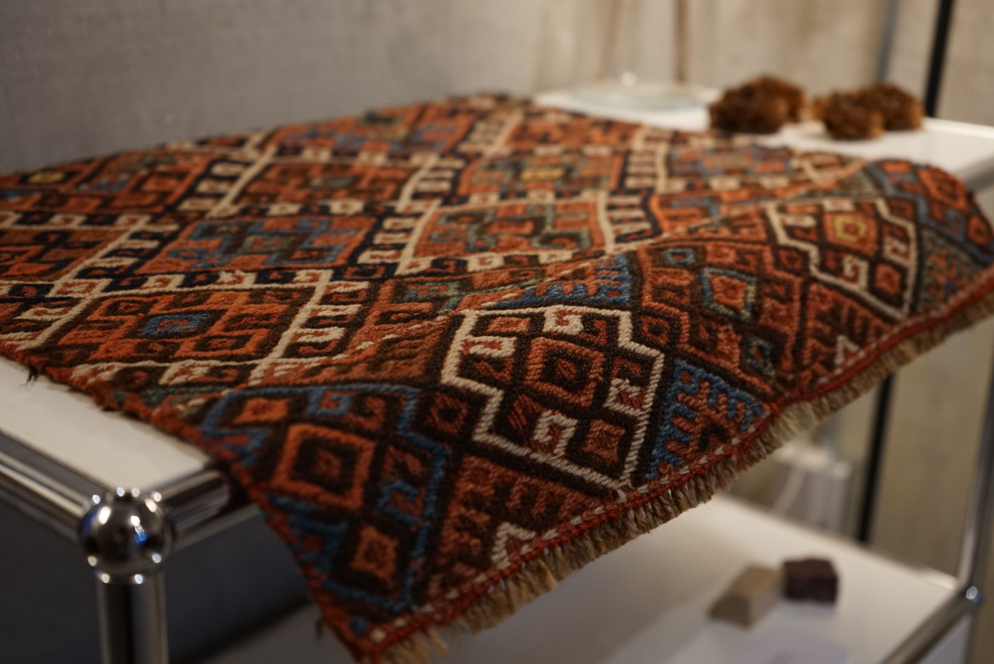 Türkiye Old Kurdistan Jajim Small size 1970年代 53 × 49 cm No.TR25233