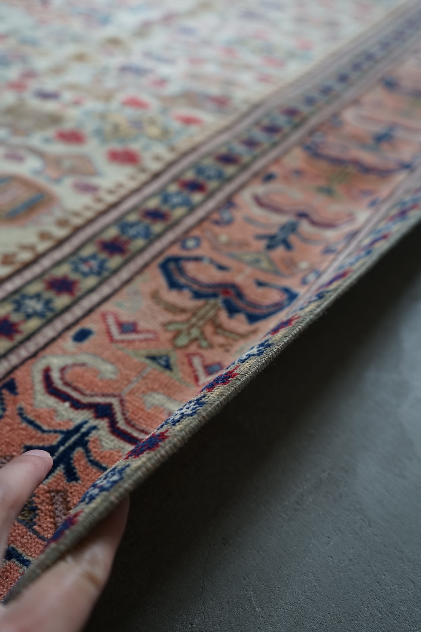 TURKEY OLD KAYSERI PINK 1950-1960年代 212 × 145 cm No.TR25190