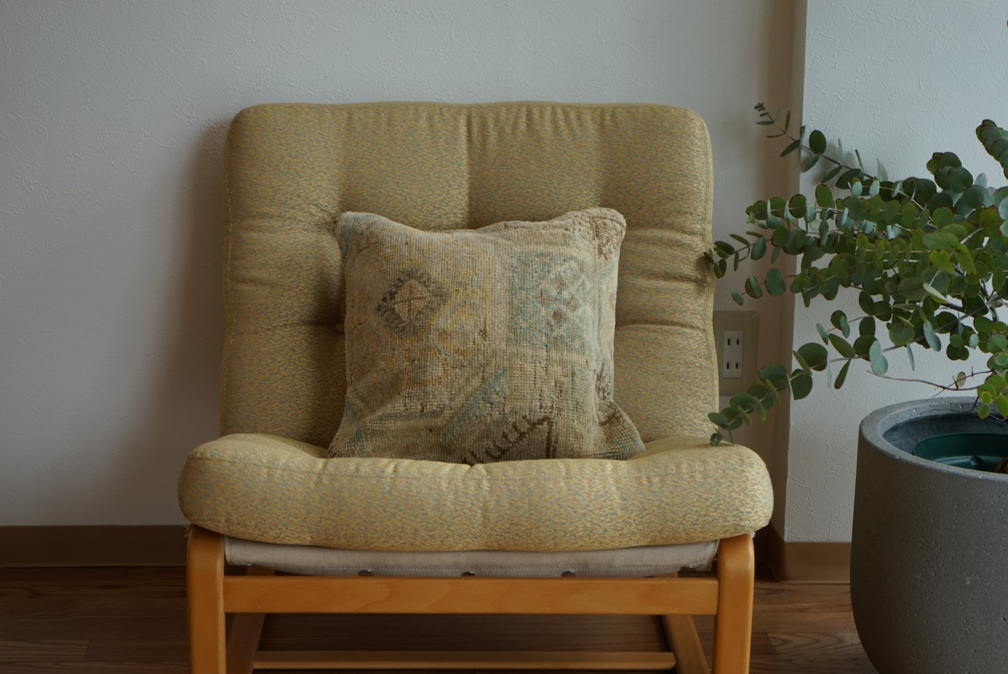 Türkiye Old Cushion Cover Natural 40 × 40 cm No.TR25441