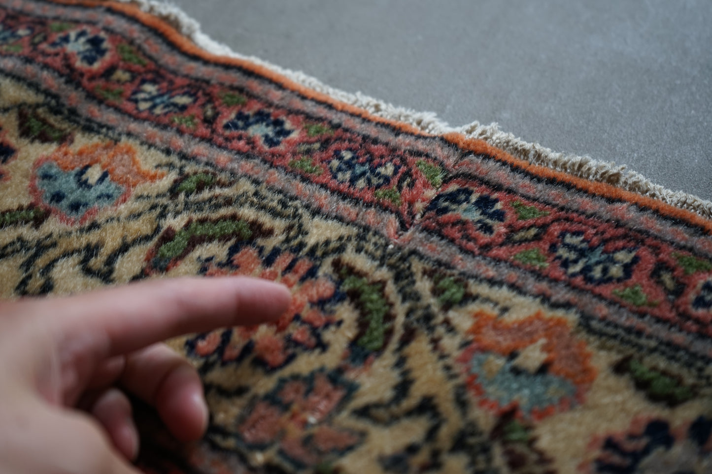 TURKEY OLD KAYSERI PINK 1950-1960年代 218 × 153 cm No.TR25192