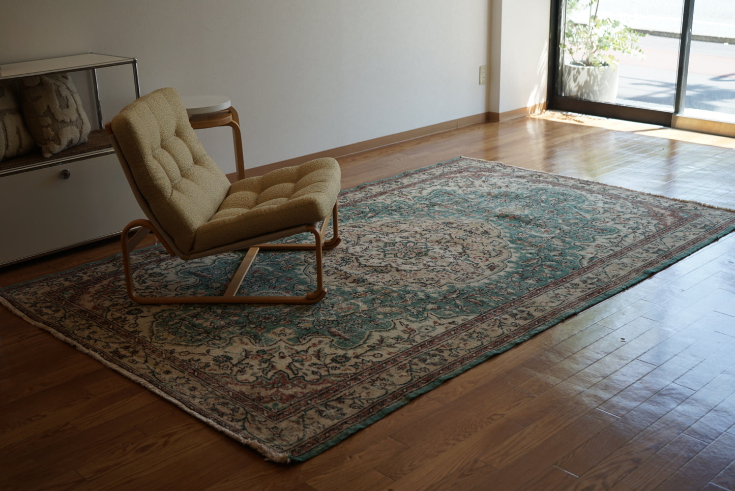 Türkiye Old Isparta EmeraldGreen 1970年代 267 × 169 cm No.TR25275