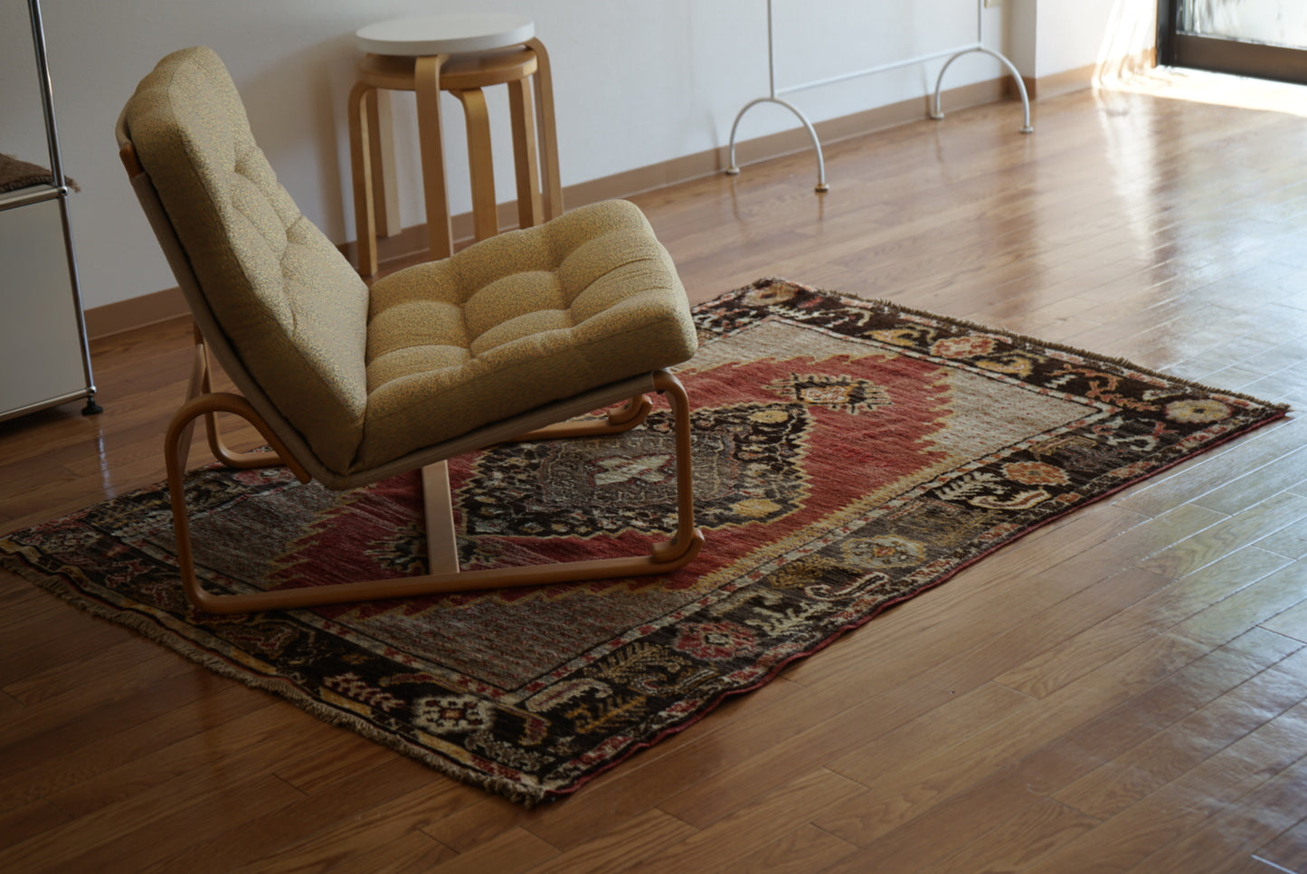 TRIBAL RUG TURKEY OLD KONYA OUSHAK 1965年代 164 × 115 cm No.TR25194