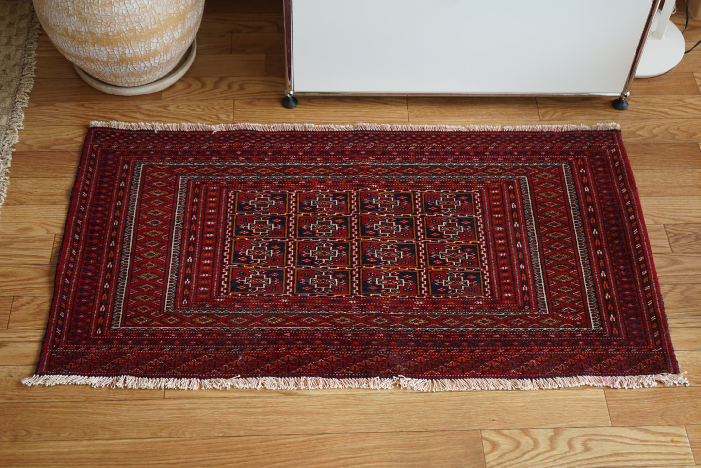 IRAN ANTIQUE TURKMEN 1910年代 118×61cm