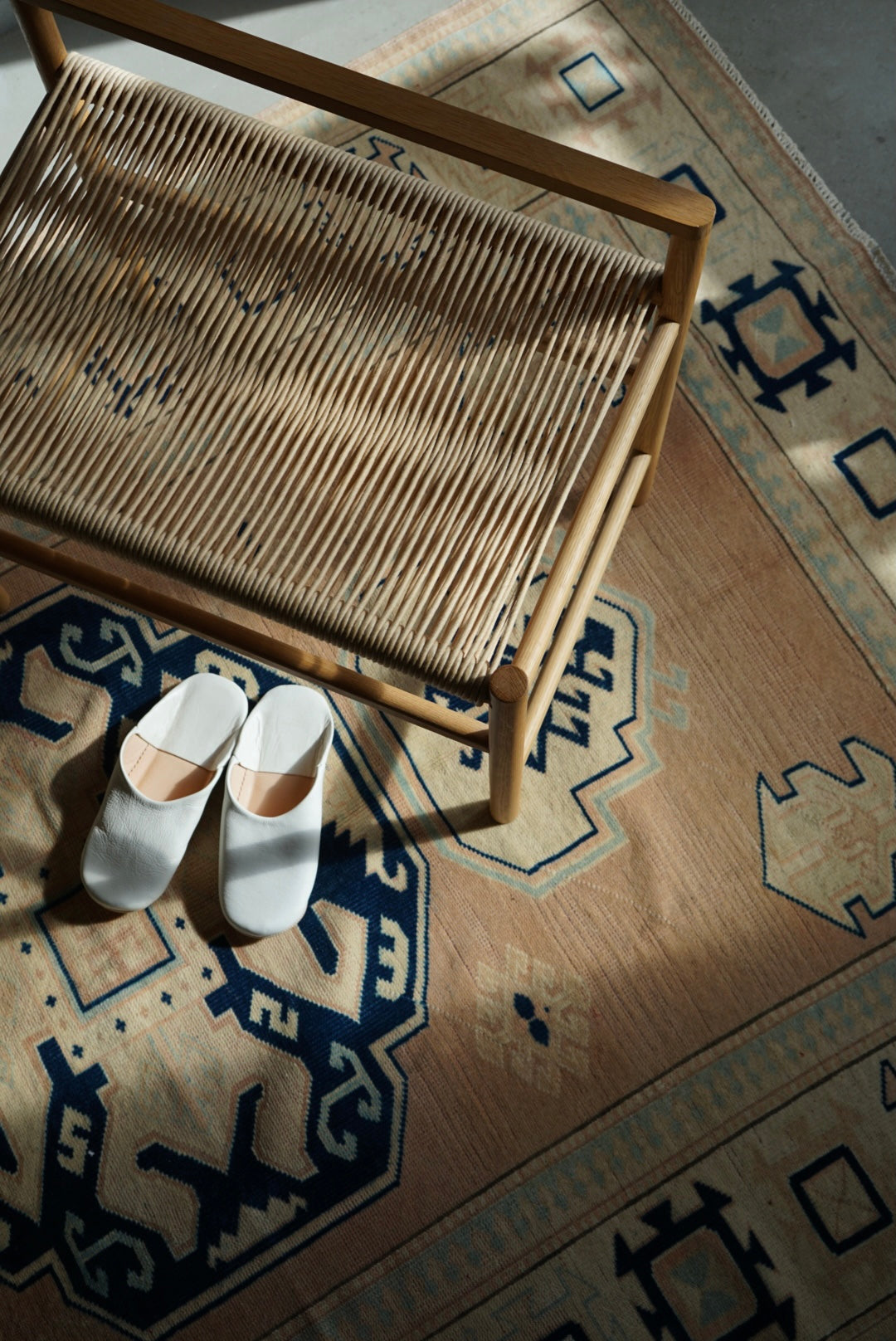 TURKEY OLD ANATORIA BEIGE 1970年代 210 × 150 cm No.TR25156