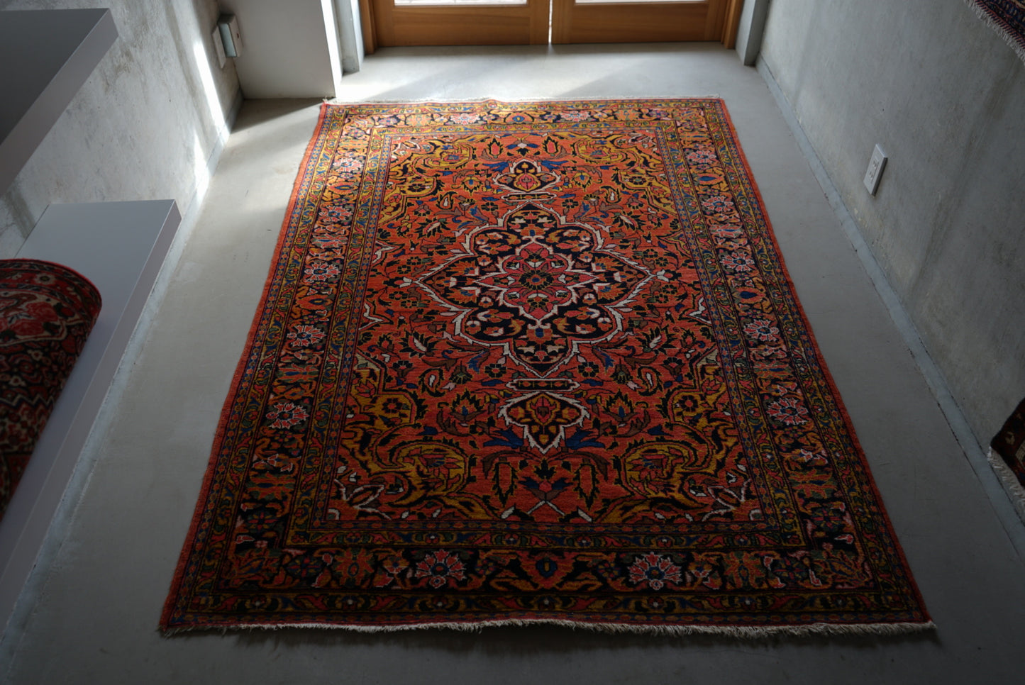 店頭販売 IRAN ANTIQUE ARMENIAN LILIAN 1820年代 208 × 146 cm