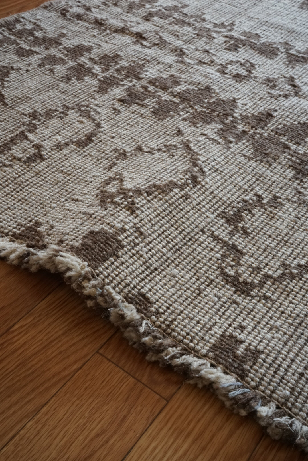 MAISON ÉTRETAT Original Iran Qashqai Kilim " Tribe " 205 × 144 cm / 国内送料無料・羊毛手織りキリム