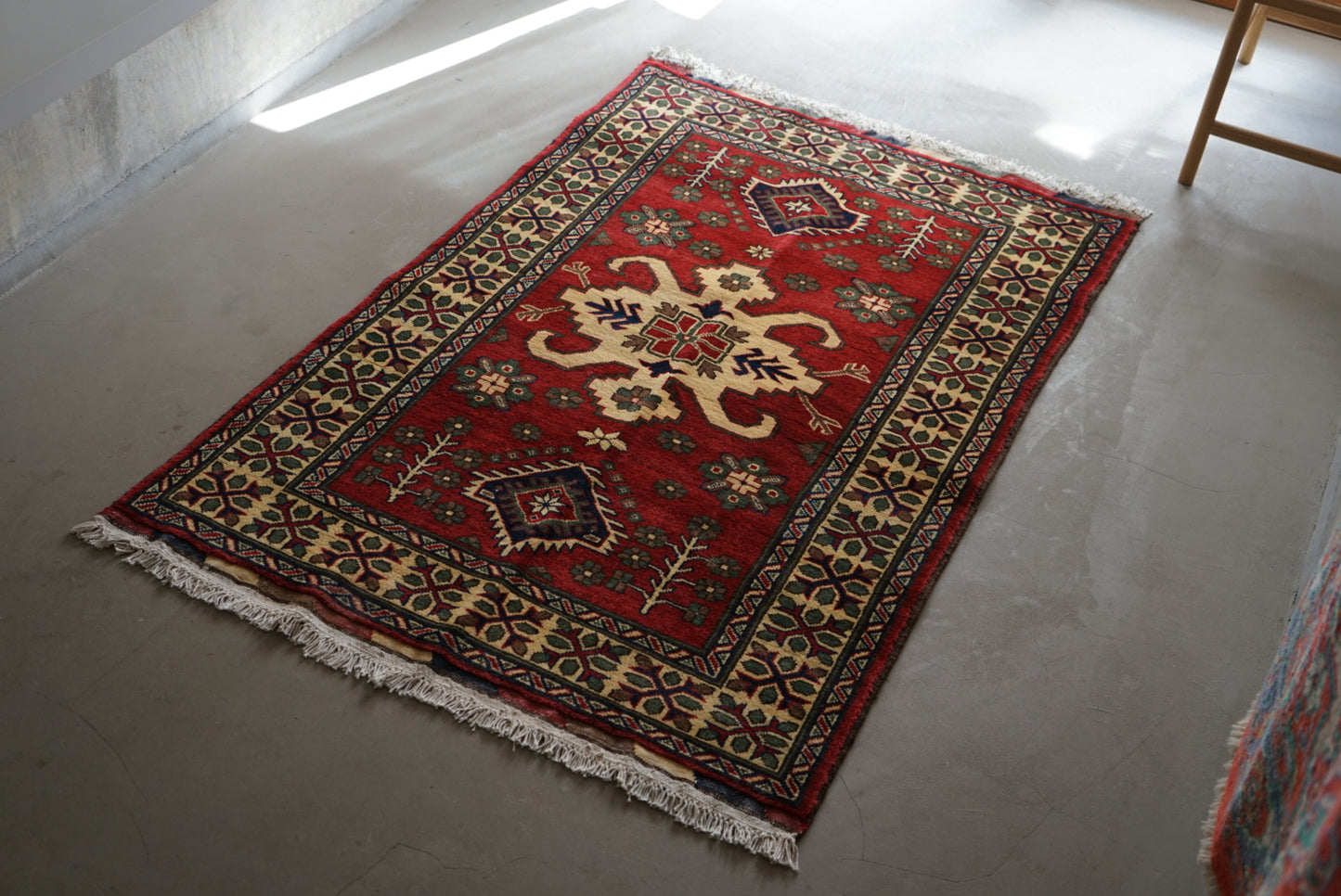 AFGHANISTAN VINTAGE BALUCH 1980年代 161.5 × 101.5 cm
