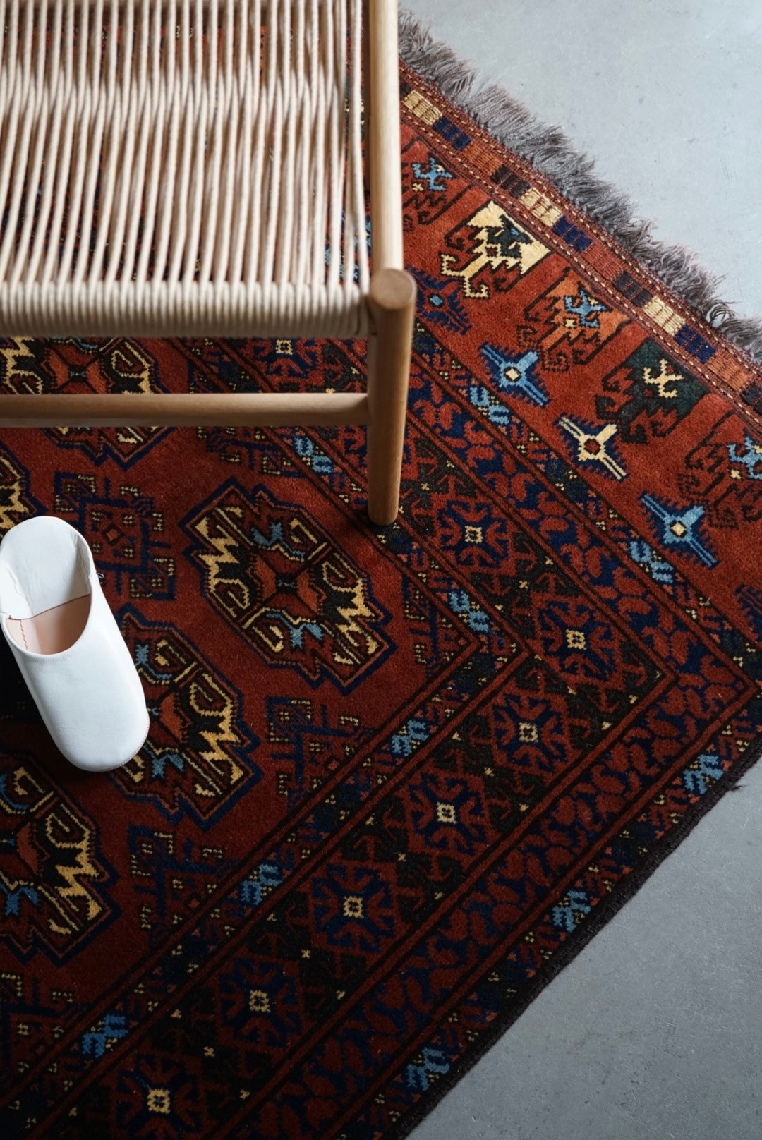 店頭販売 Türkiye Old Turkmen 1950年代 189 × 114 cm No.TR25249