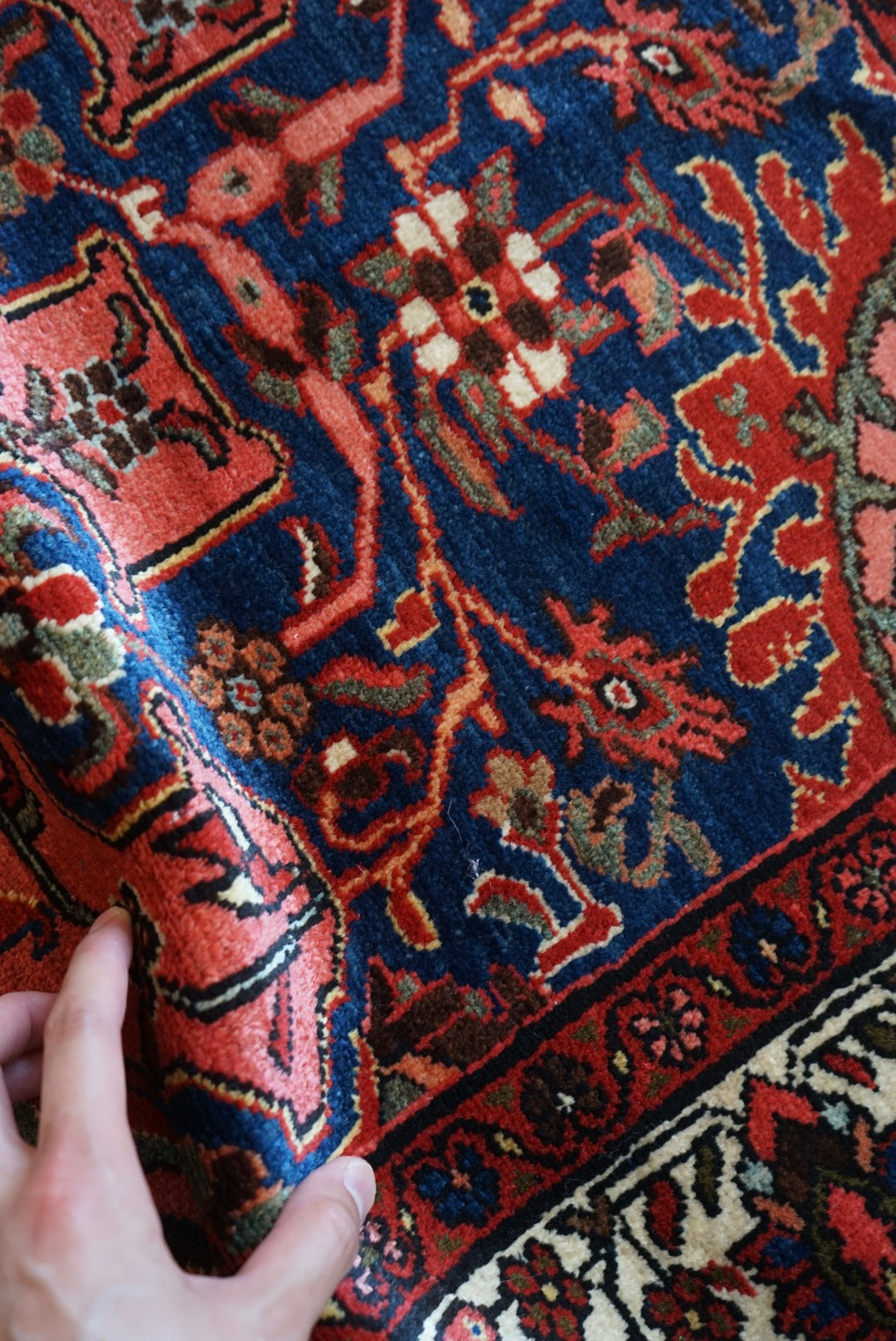 店頭販売 IRAN ANTIQUE TAFRESH ARAK 1720年代 207 × 138 cm
