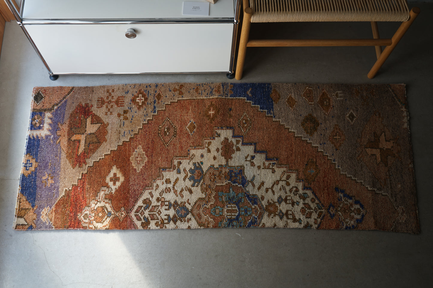 TURKEY VINTAGE RUNNER RUG ANATORIA 155 × 61.5 cm No.TR25187