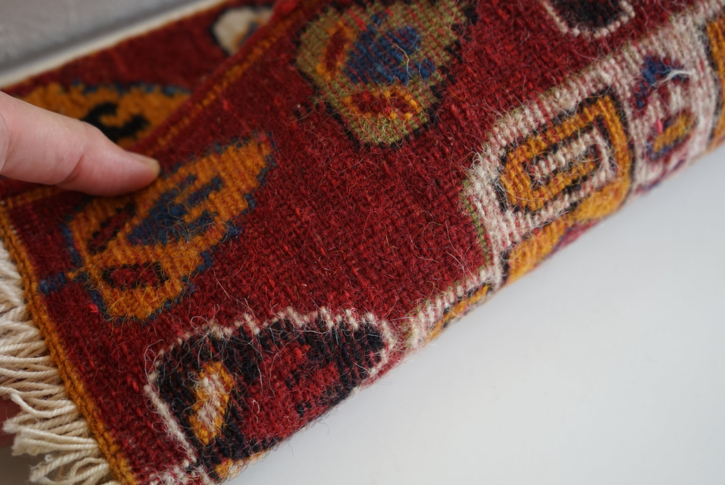 IRAN OLD SHIRAZ QASHQAI GABBEH 1930-1950年代 
40 × 33 cm