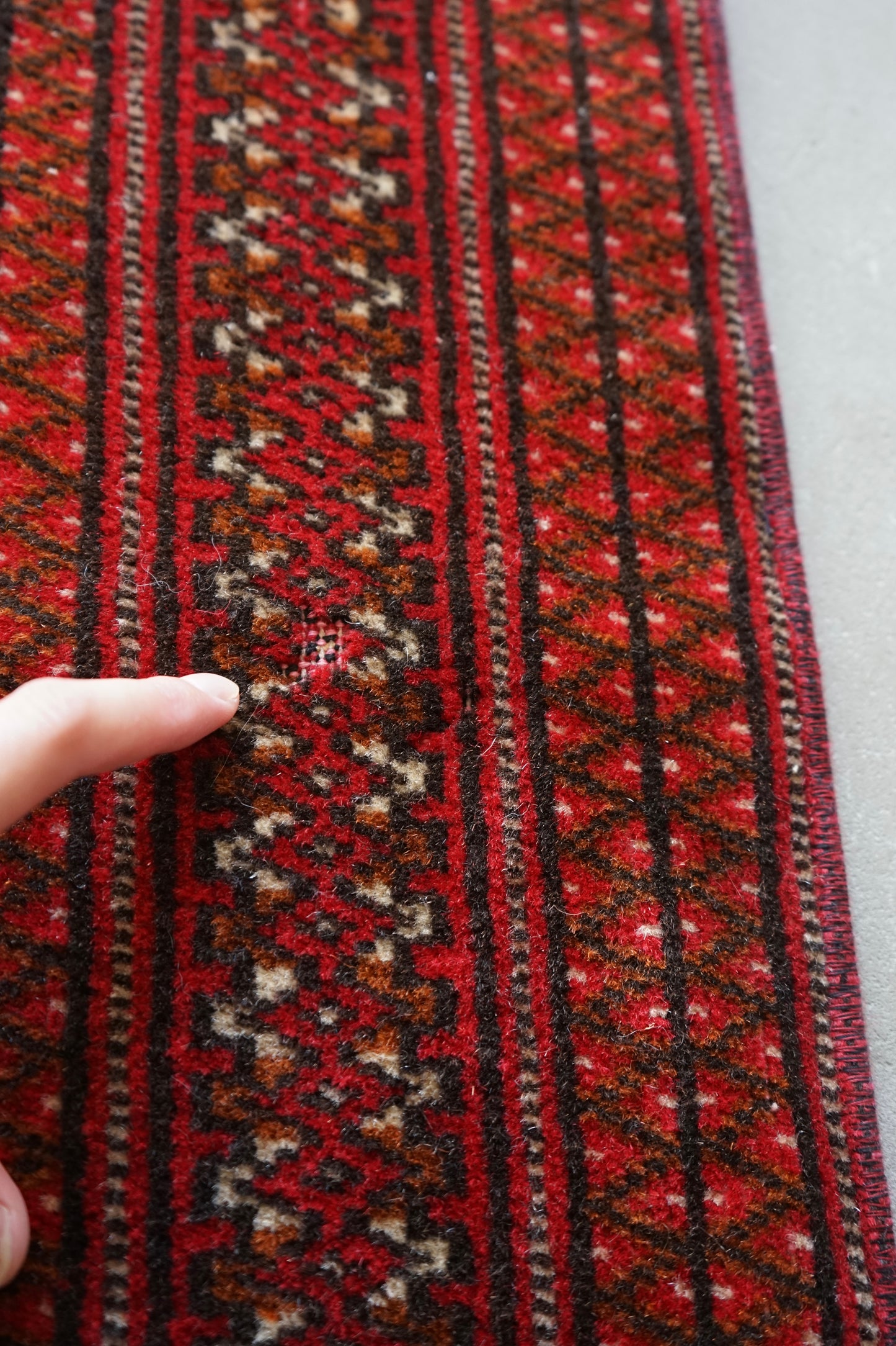 TURKEY OLD TURKMEN 1950-1970年代 195 × 123 cm No.TR2590