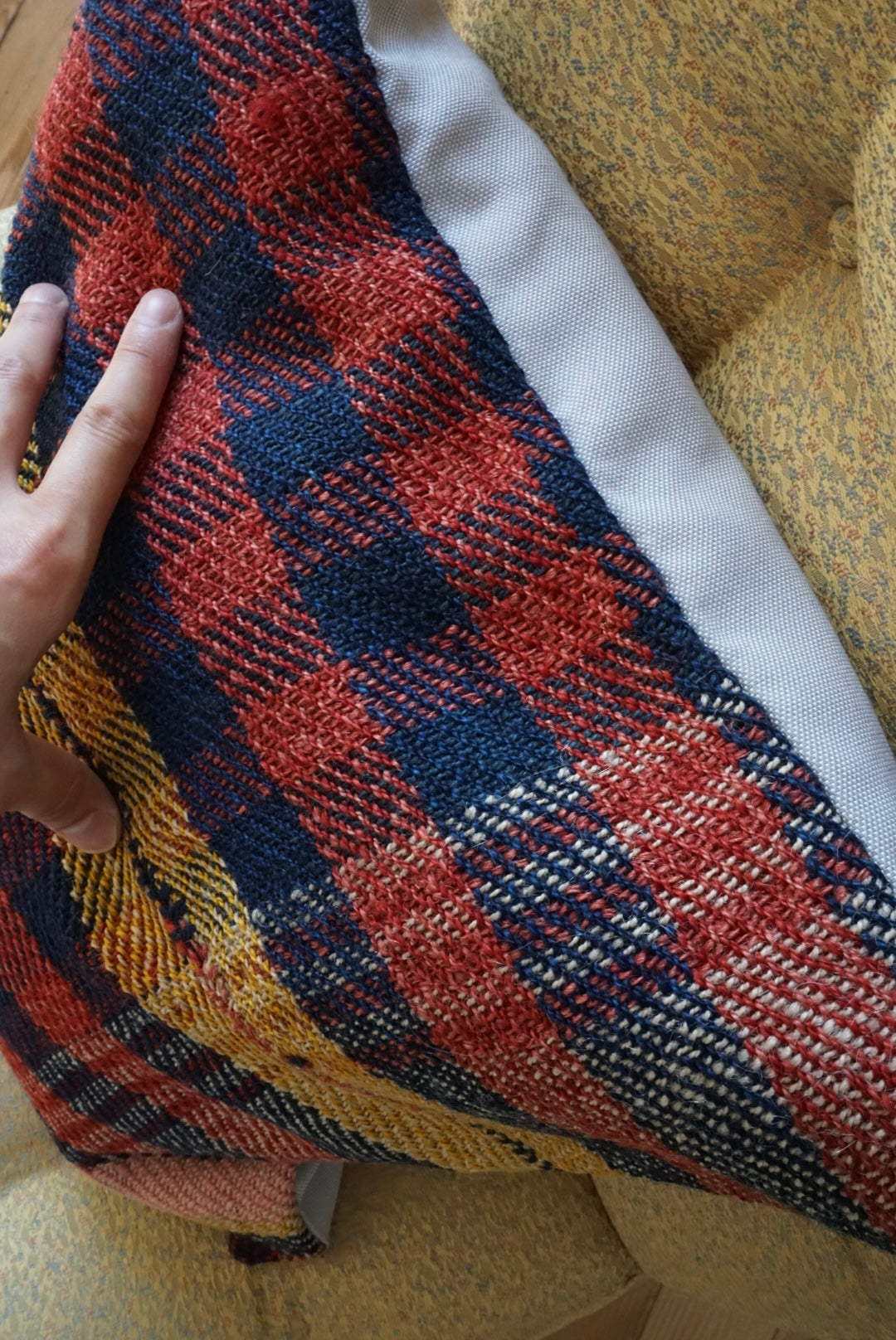 Türkiye Old Kilim Cushion Cover 46 × 45 cm No.TR25459