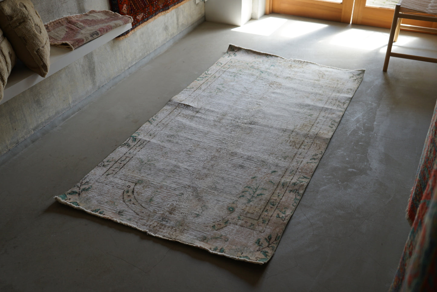 TURKEY OLD ISPARTA GREEN GARDEN 1970年代 189  × 101 cm No.TR25133