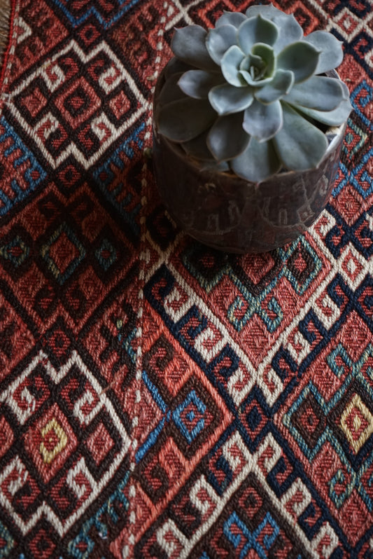 Türkiye Old Kurdistan Jajim Small size 1970年代 53 × 49 cm No.TR25233