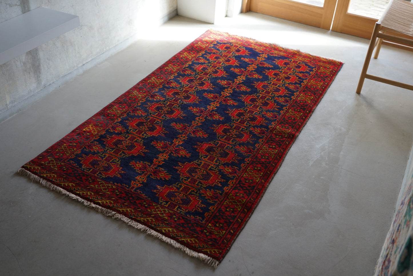 AFGHANISTAN OLD TURKMEN 1960-1970年代 195×103cm