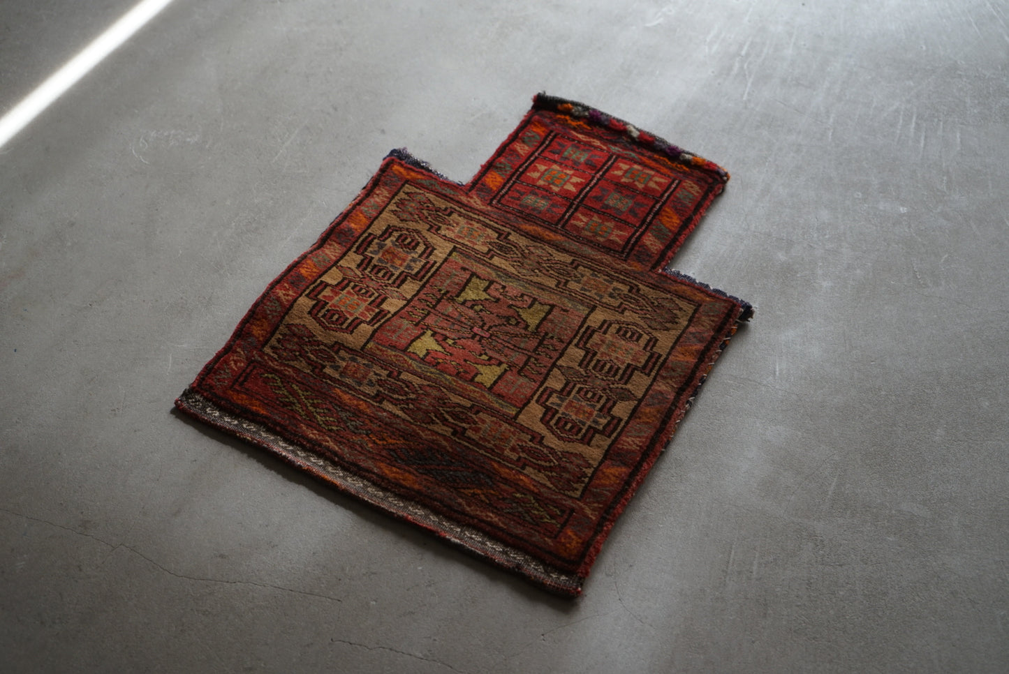 AFGHANISTAN OLD BALUCH SALT BAG 1970年代 46 × 34.5 cm