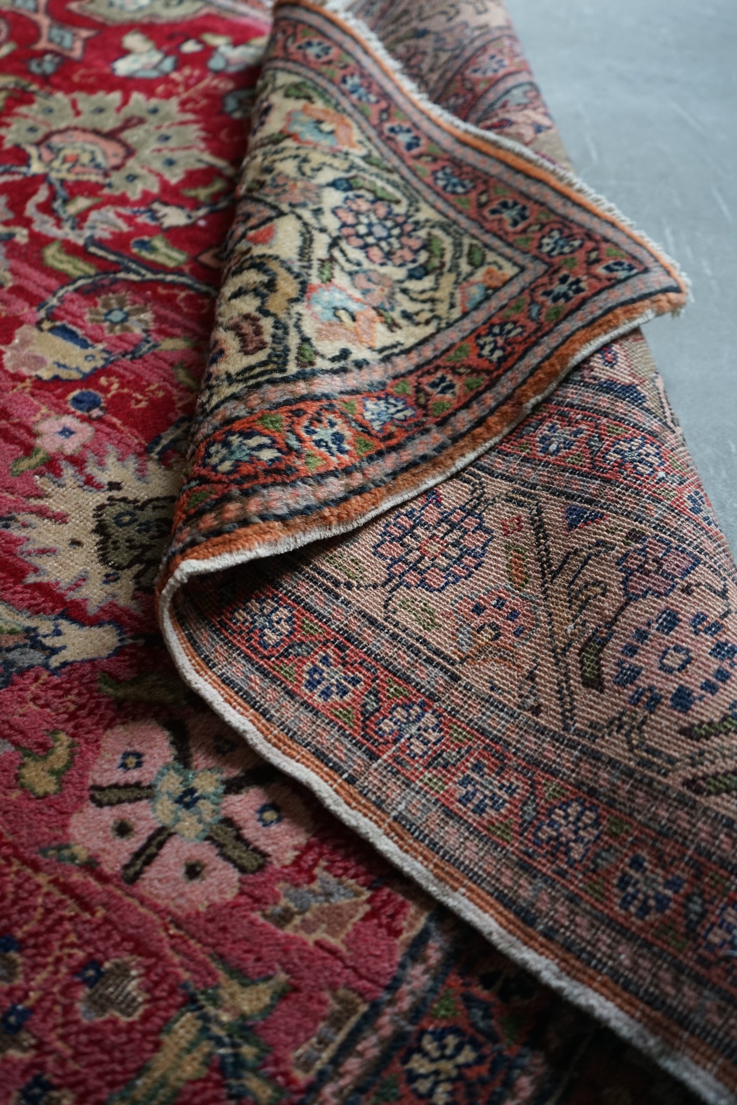 TURKEY OLD KAYSERI PINK 1950-1960年代 218 × 153 cm No.TR25192