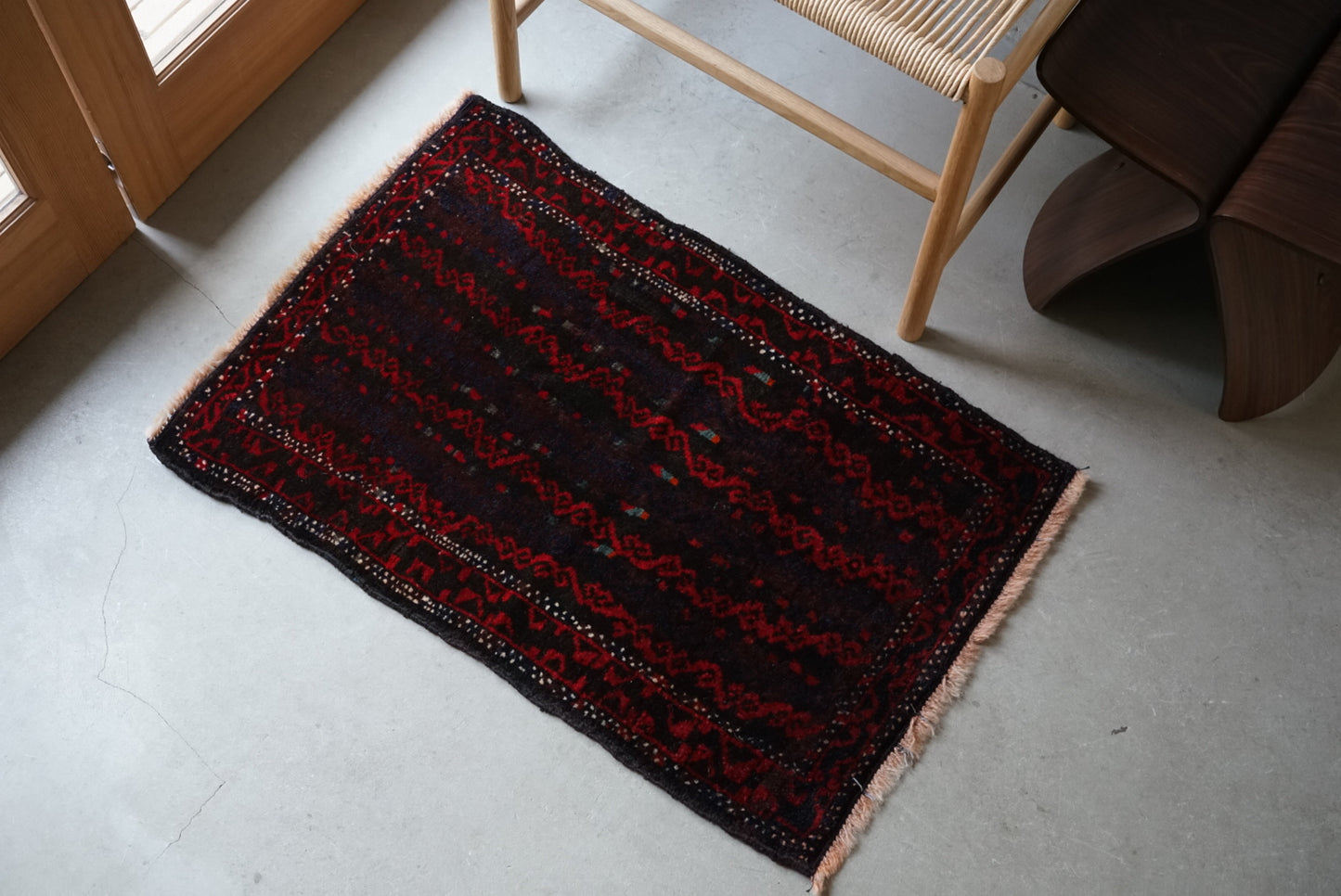 AFGHANISTAN BALUCH DOOR SIZE 1970-1980年代 85.5 × 56 cm / 2'8 × 1'8 ft