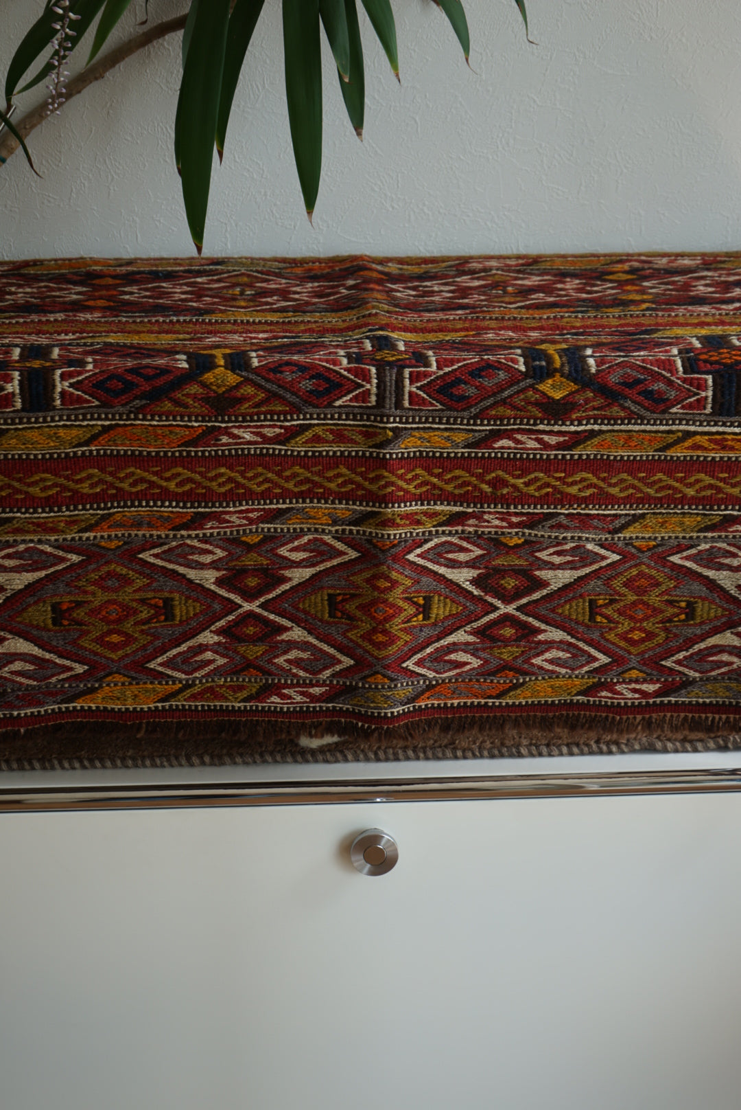 Tribal rug Eastern Türkiye Vintage Kurdisan Kilim 1965-1970年代 92 × 81 cm