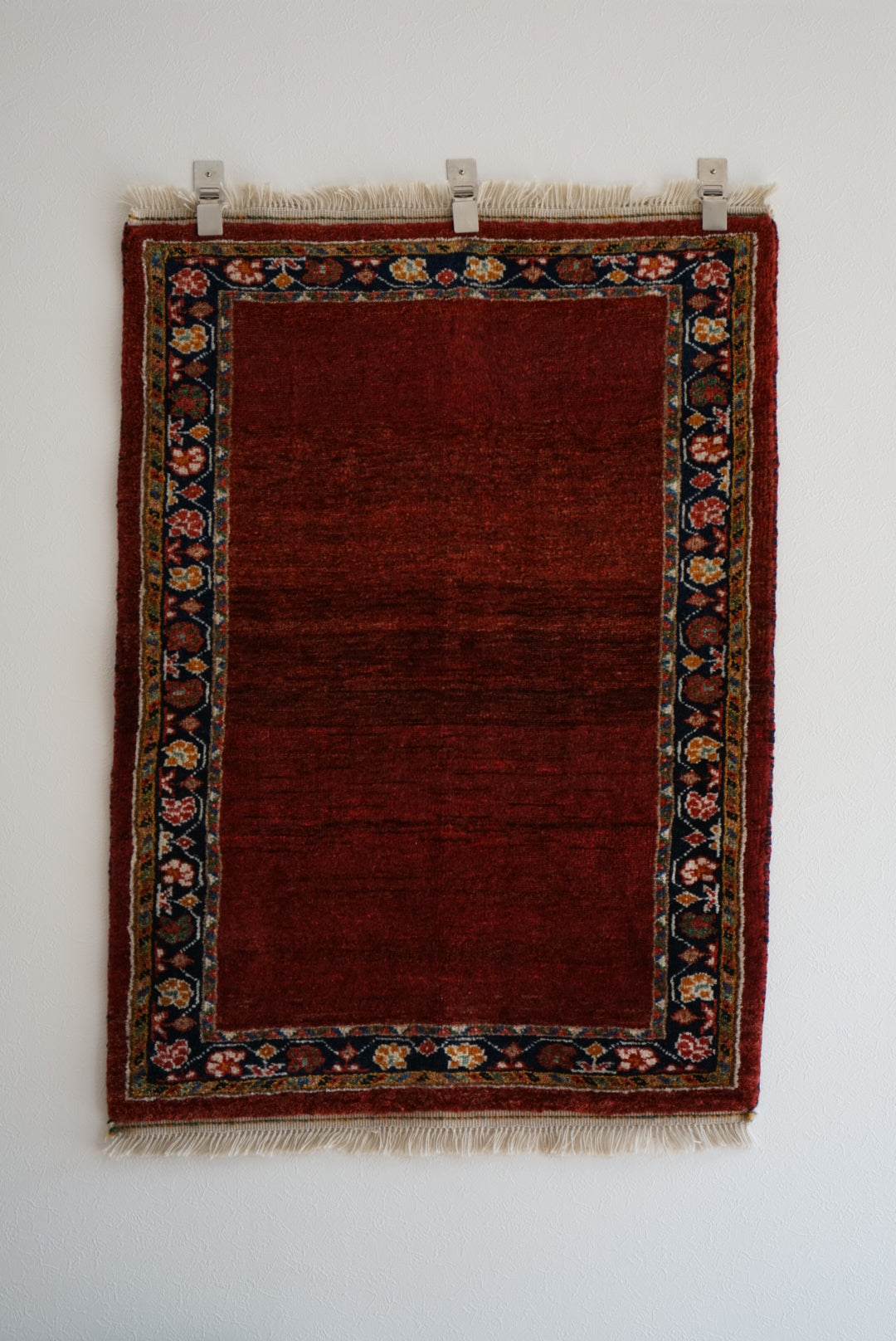 Iran Shiraz Qashqai Gabbeh Rich Red 119.5 × 85 cm