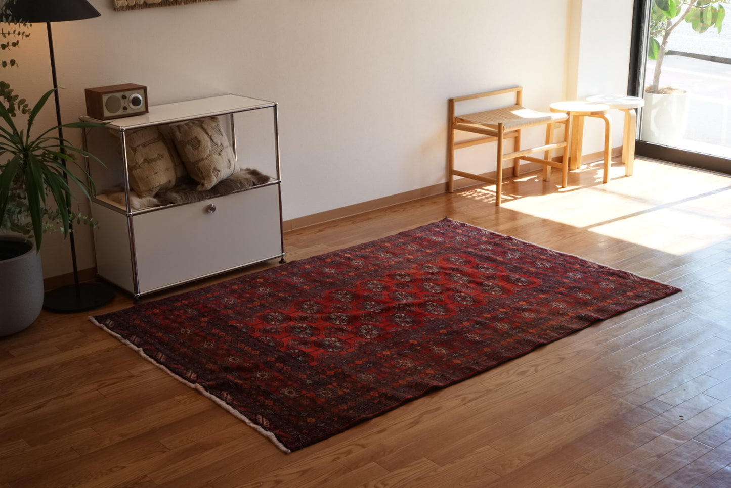 店頭販売 Afghanistan Old Turkmen 1960年代 202 × 137 cm  No.AF2532