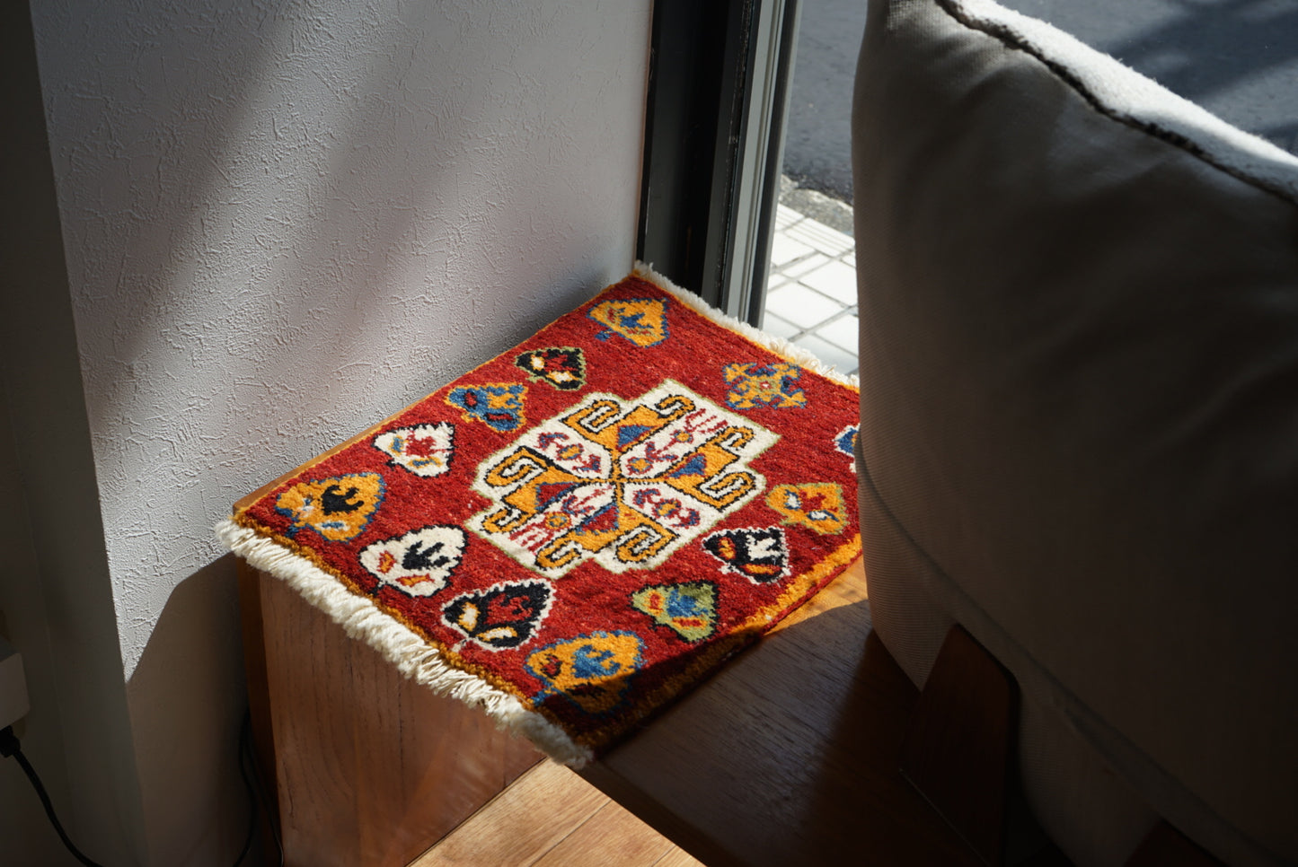 IRAN OLD SHIRAZ QASHQAI GABBEH 1930-1950年代 
40 × 33 cm
