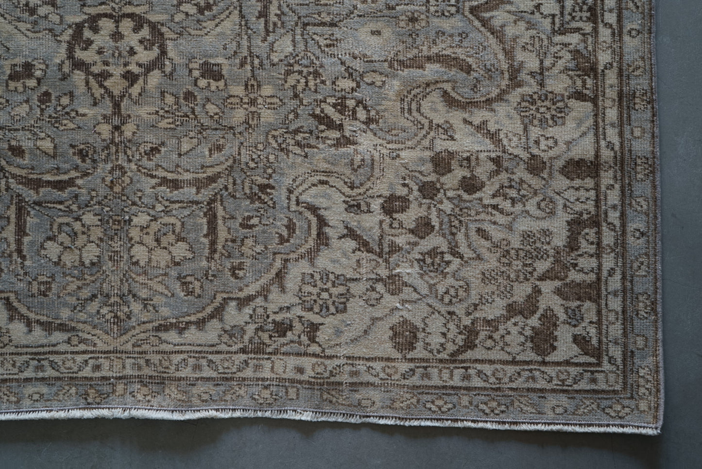 Türkiye Old Isparta Ecru , Gray 1960-1970年代 249 × 158 cm No.TR25265