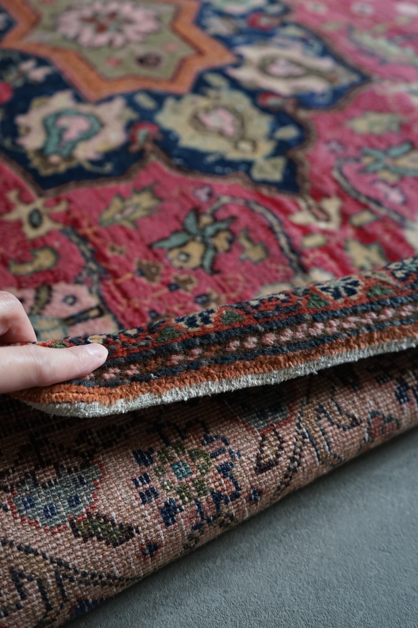 TURKEY OLD KAYSERI PINK 1950-1960年代 218 × 153 cm No.TR25192