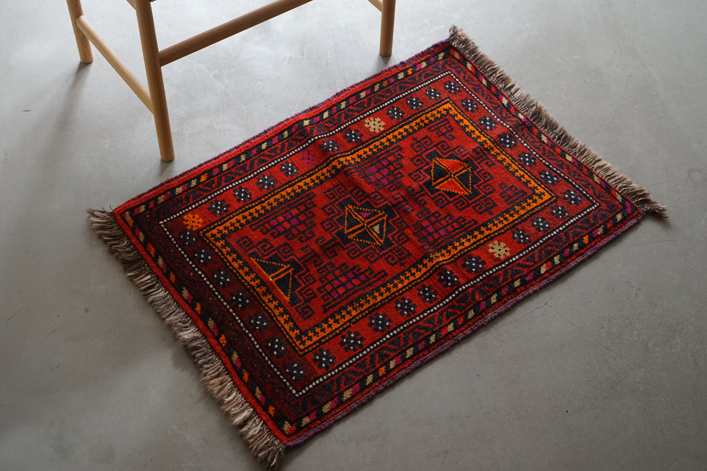 AFGHANISTAN BALUCH DOOR SIZE 1970-1980年代 87 × 64.5 cm
