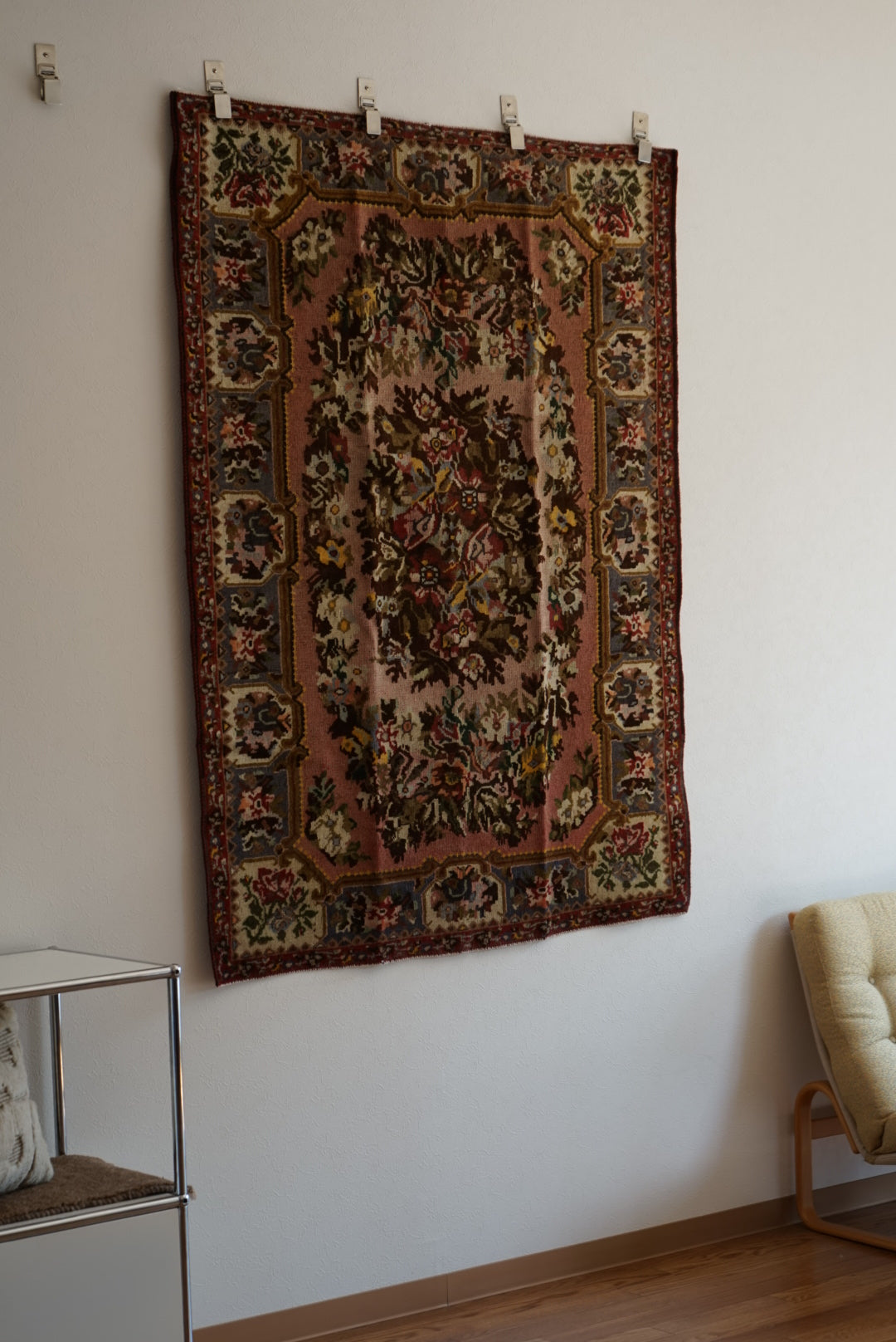 IRAN ANTIQUE BAKHTIARI 
FARADONBEH GOLPATO 1870年代 150 × 114 cm