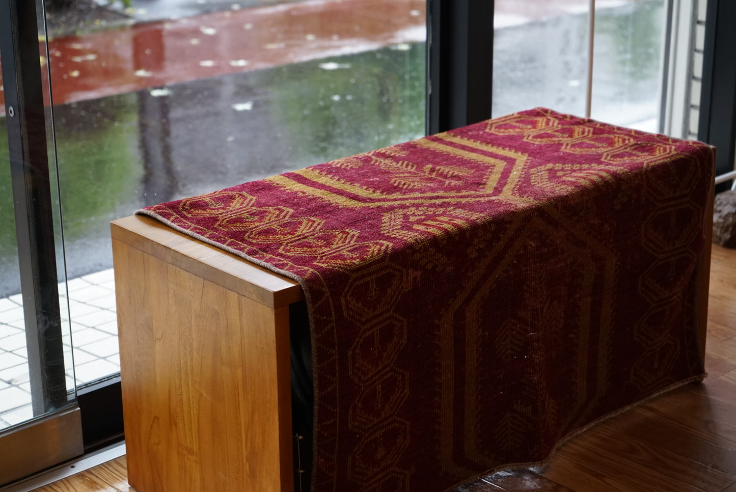 Türkiye Old Oushak Red 110 × 92.5 cm No.TR25330